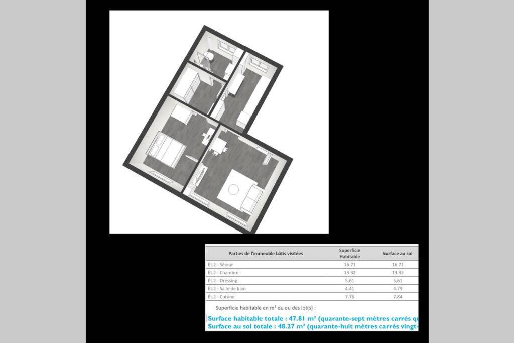 S'Capades 2 Mulhouse - Wifi Netflix Apartamento Exterior foto